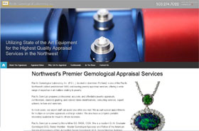 Pacific Gem Lab Web Site Thumbnail